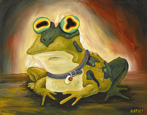 300x234 Futurama Paintings Fine Art America - Futurama Fry Painting