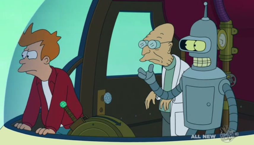 856x489 Futurama The Late Philip J. Fry (6.7) Tv Reviews - Futurama Fry Painting