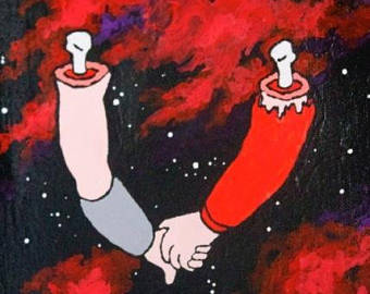 340x270 Futurama Painting Etsy - Futurama Fry Painting