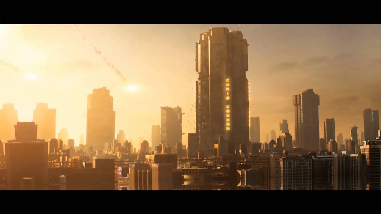 1280x720 After Effects Future City Matte Painting Ii - Future City Painting