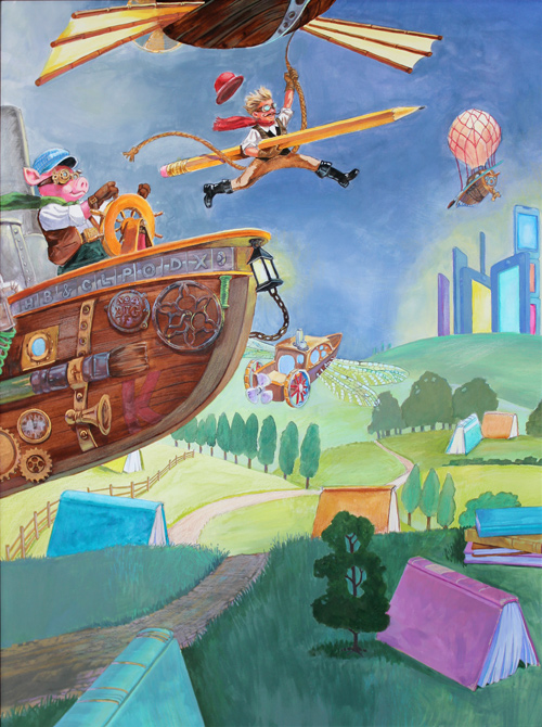 500x670 Painting For Life Art, Cards Amp Gifts Artists Benjamin Hummel - Future Painting