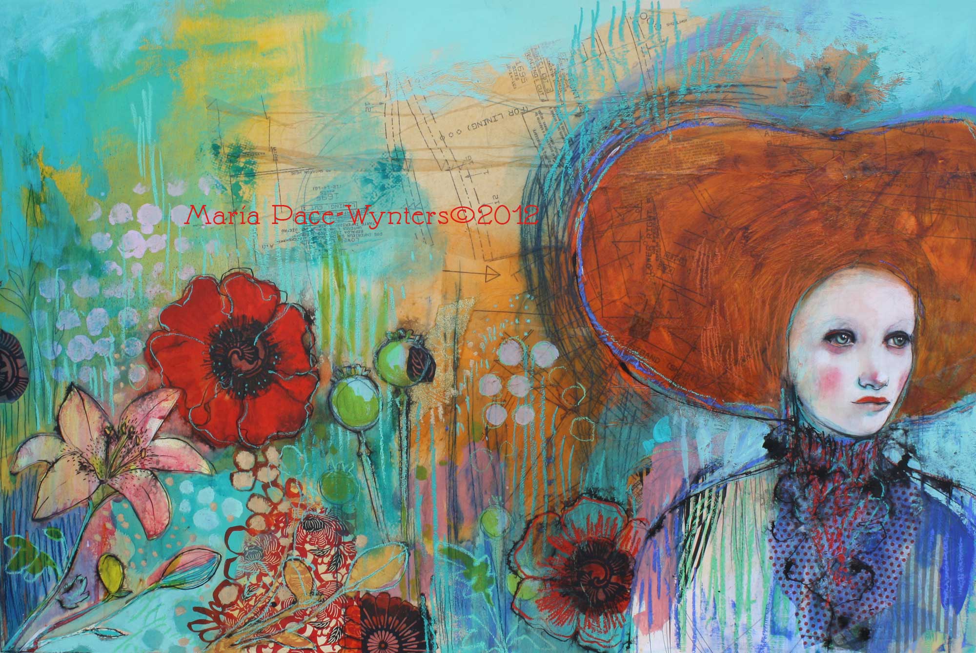 2000x1338 Past, Present, Future Maria Pace Wynters - Future Painting