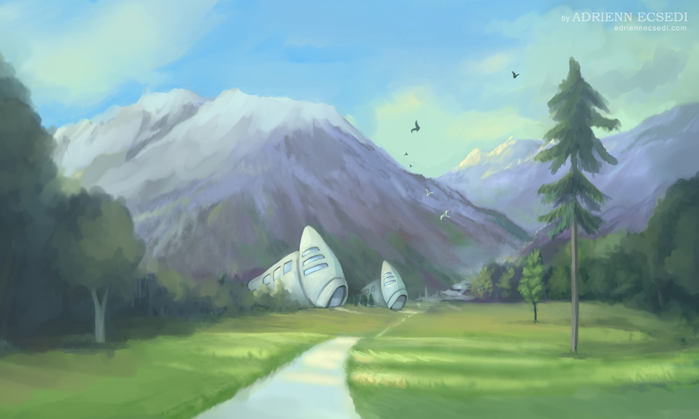 998x598 Peace In Future - Future Painting