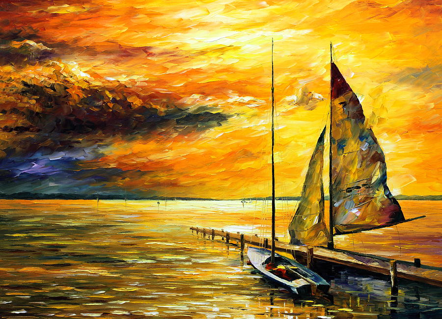 900x650 Sailing To The Future - Future Painting
