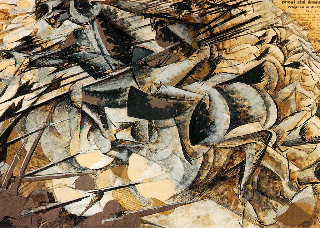 1024x731 How The Italian Avant Garde Survived The Trenches Of World War I - Futurist Painting