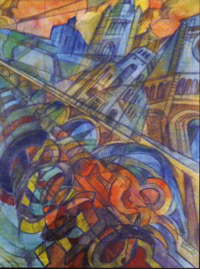 650x875 Art Surprise Futurism In The Maremma Tuscany Maremmablog - Futurist Painting