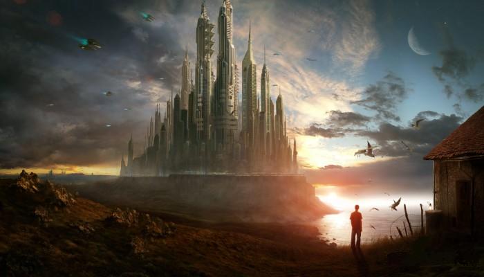 700x400 Point Of View - Futuristic Landscape Painting