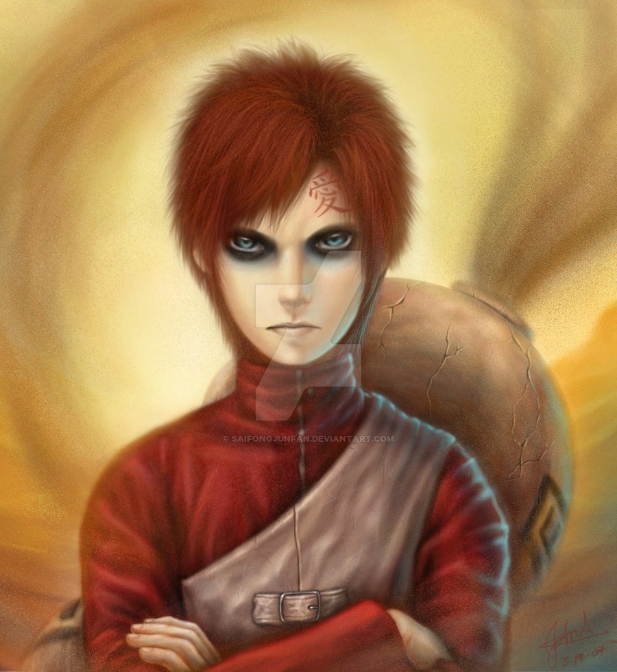 900x981 Gaara Of The Desert By Saifongjunfan - Gaara Painting