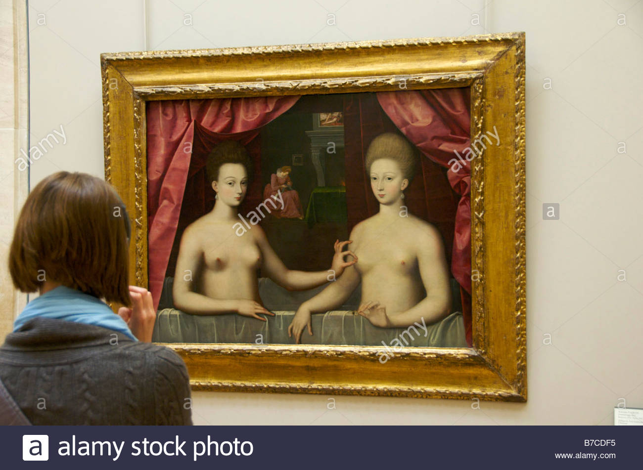 1300x951 Painting Gabrielle Stock Photos Amp Painting Gabrielle Stock Images - Gabrielle D Estrees Painting