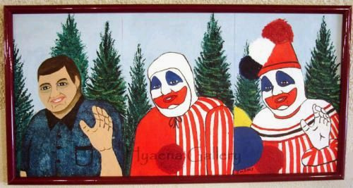 500x267 John Wayne Gacy Painting A Painting By The Serial Killer - Gacy Painting