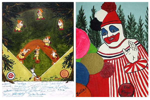 600x400 Top Ten Serial Killer Artists - Gacy Painting