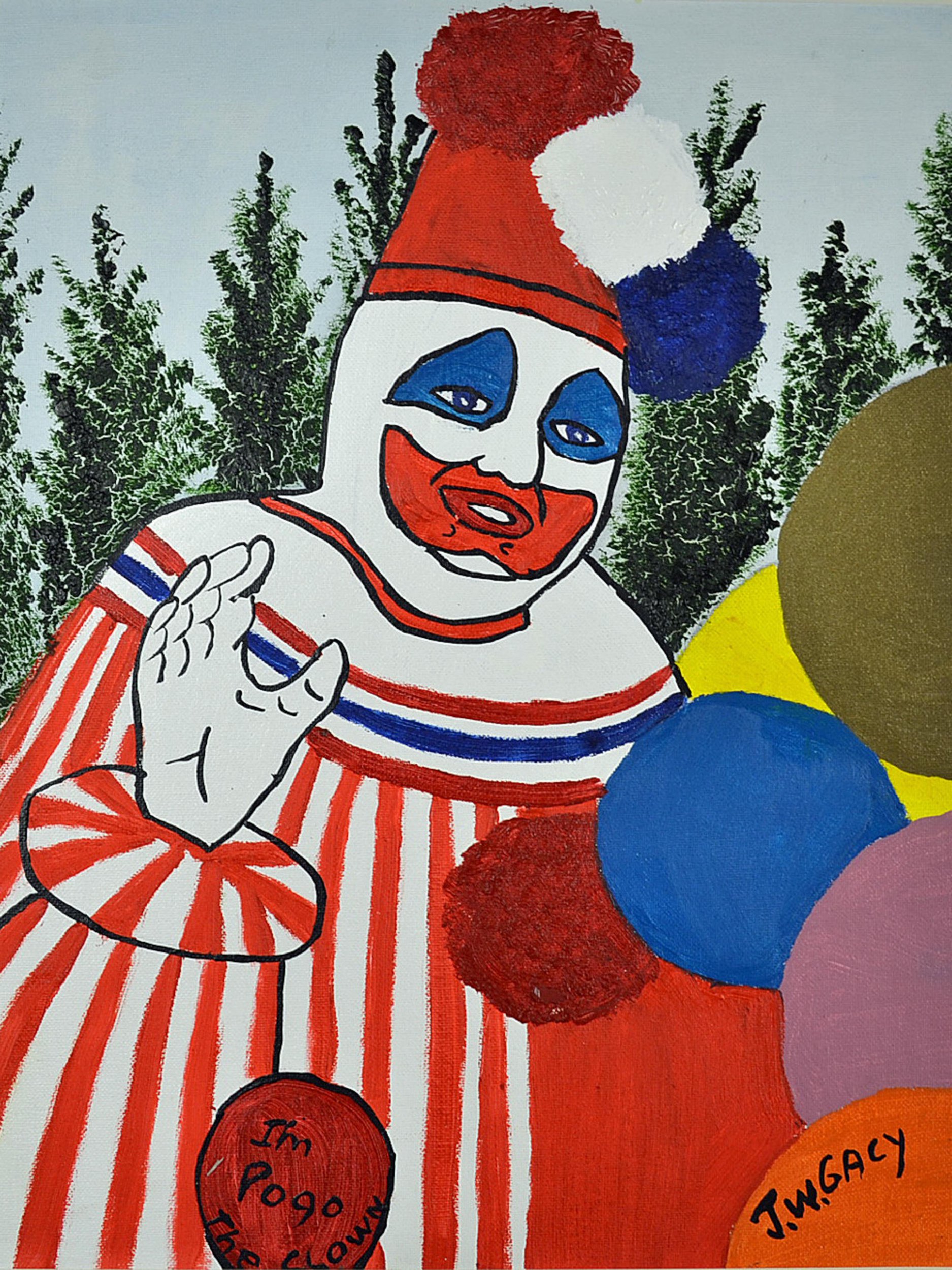 1875x2500 Chilling Paintings By - Gacy Painting