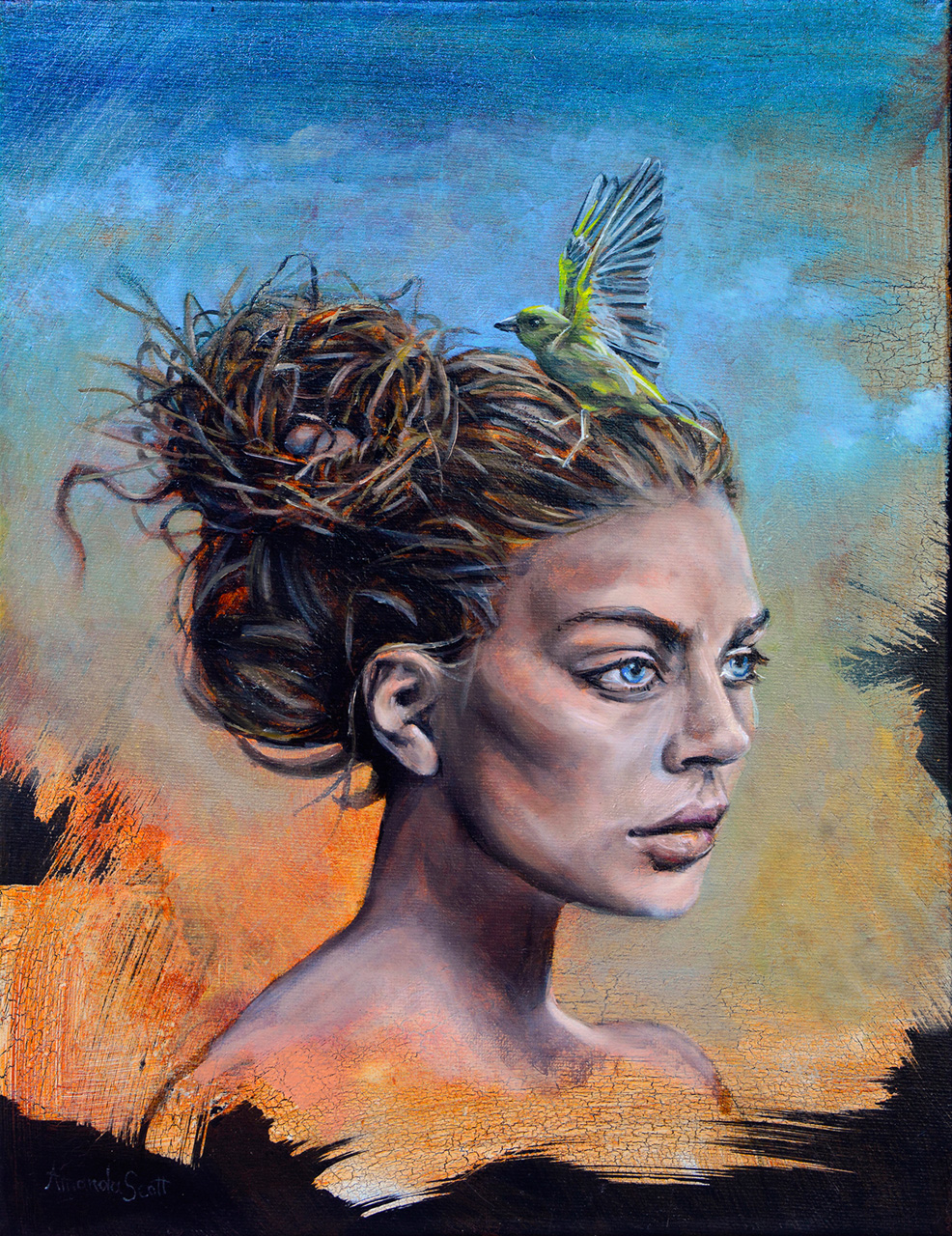 986x1280 Gaea - Gaea Painting