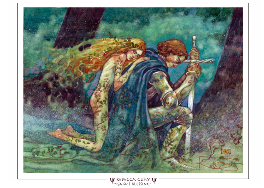 899x640 Gaea's Blessing - Gaea Painting