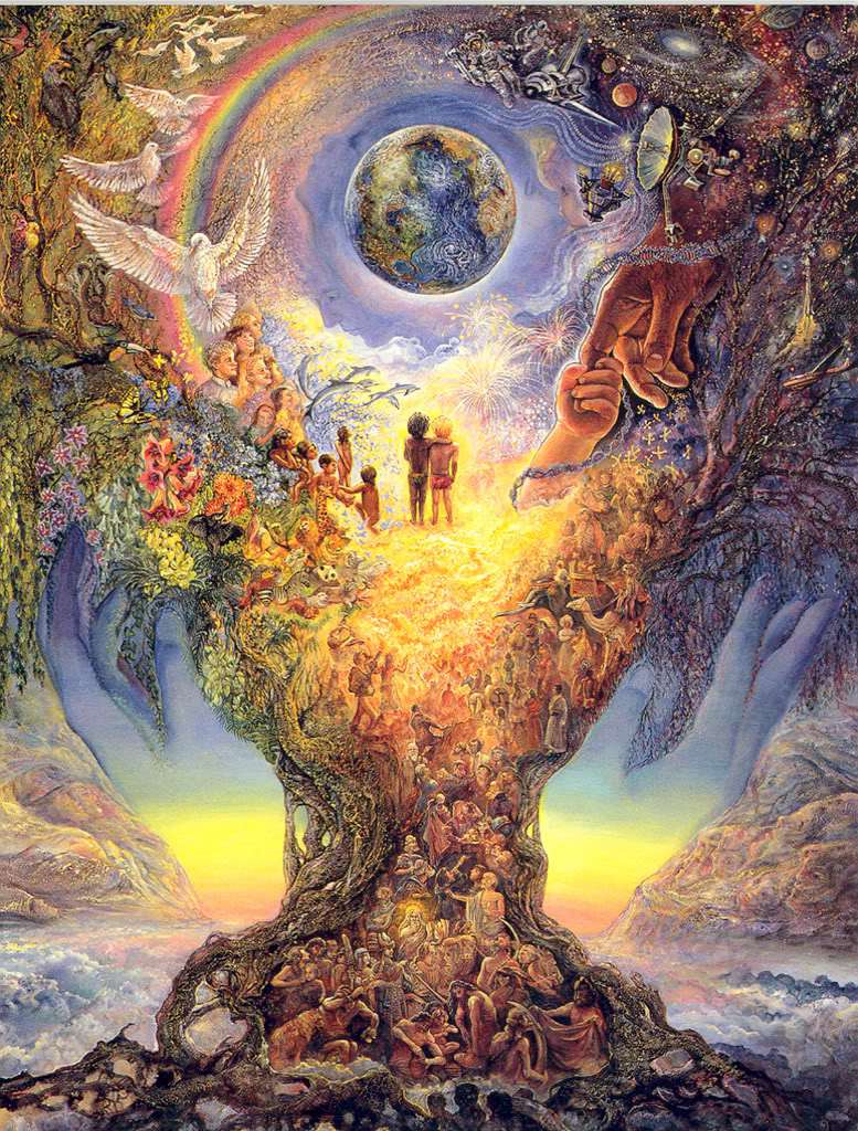 777x1024 A Wild And Crazy And Humanity May Be Jointly - Gaia Painting