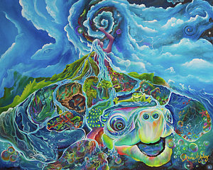 300x240 Gaia Paintings Fine Art America - Gaia Painting