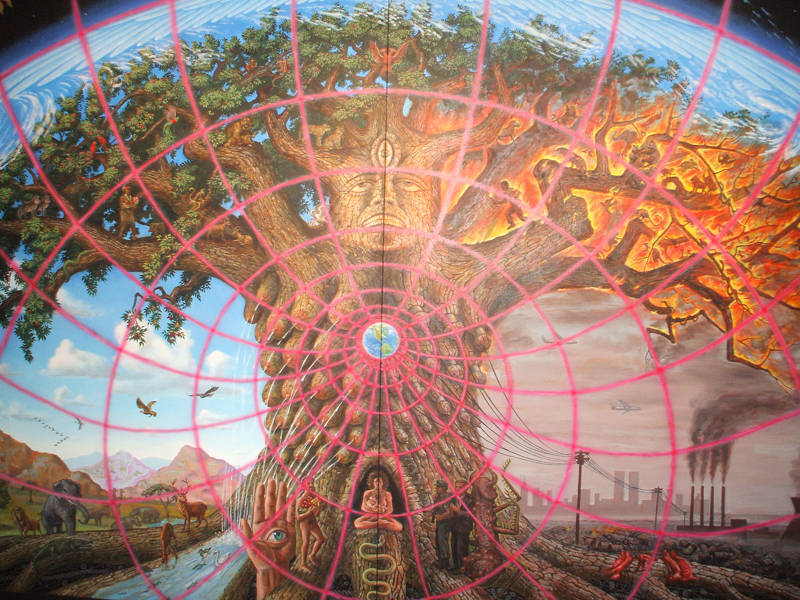 800x600 Predict 911 Alex Grey - Gaia Painting