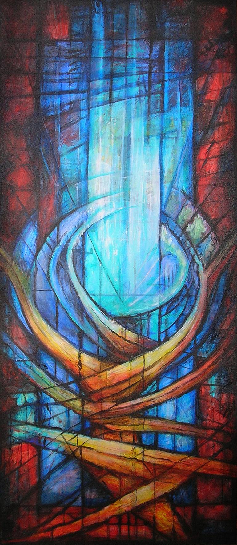 770x1770 Saatchi Art Gaia Painting By Daniel Loveday - Gaia Painting