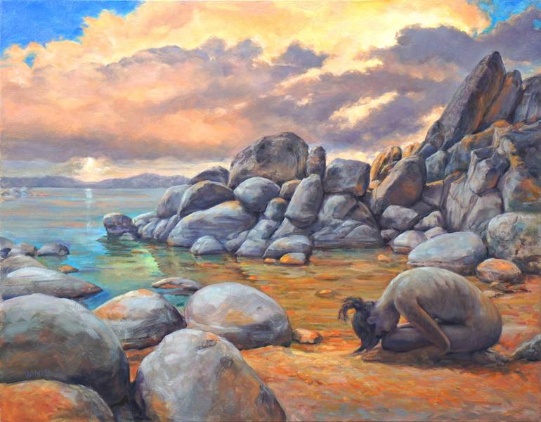 770x600 Saatchi Art Gaia Painting By Daniel Miller - Gaia Painting