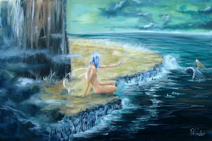 900x602 Stop In The Name Of Gaia Painting By Patricia Kanzler - Gaia Painting