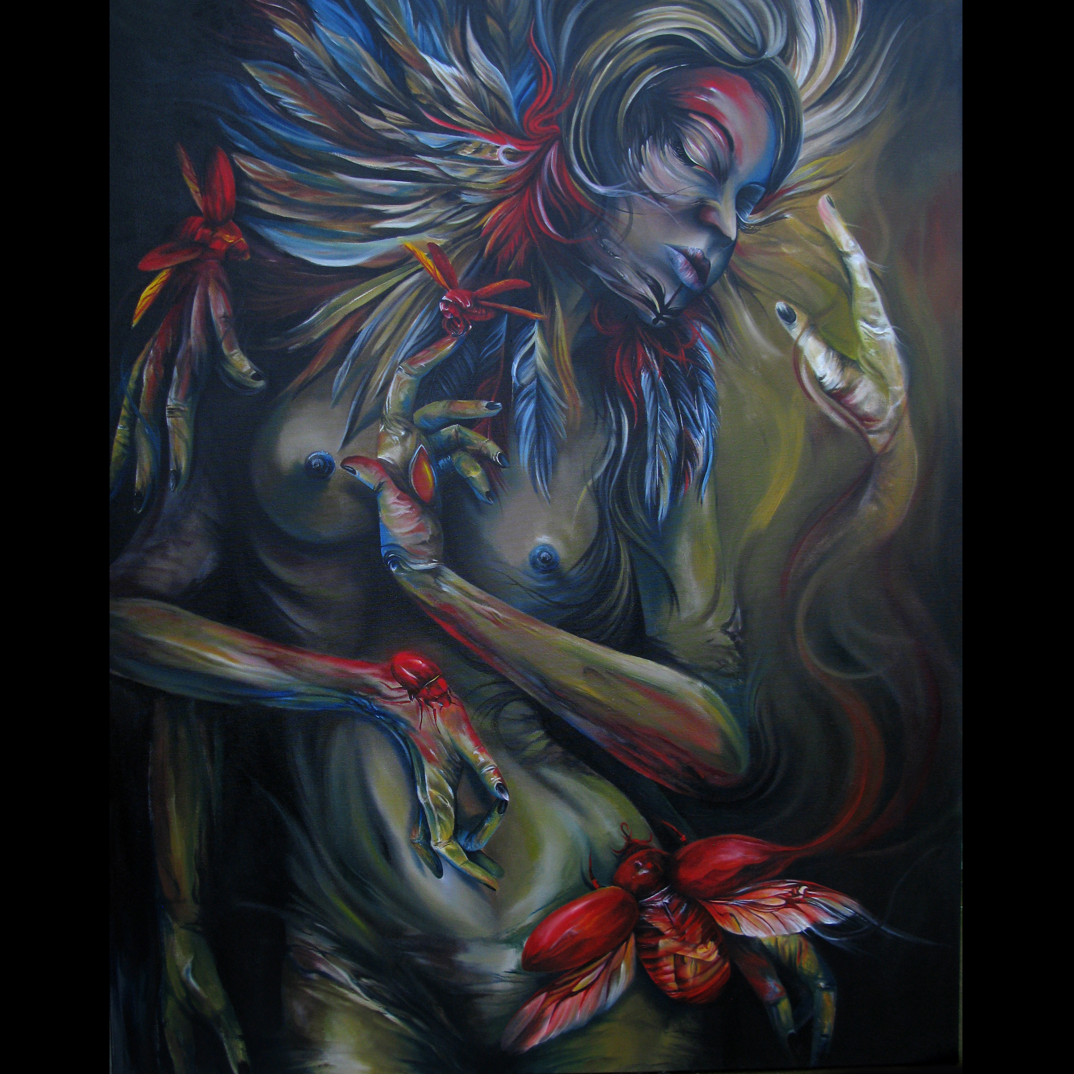 3600x3600 Gaia Painting Oil Mancia - Gaia Painting