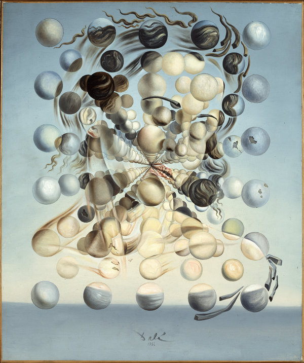 600x716 Gala Life Wasn'T Quite Surreal, But It Was Pretty Strange - Gala Dali Painting