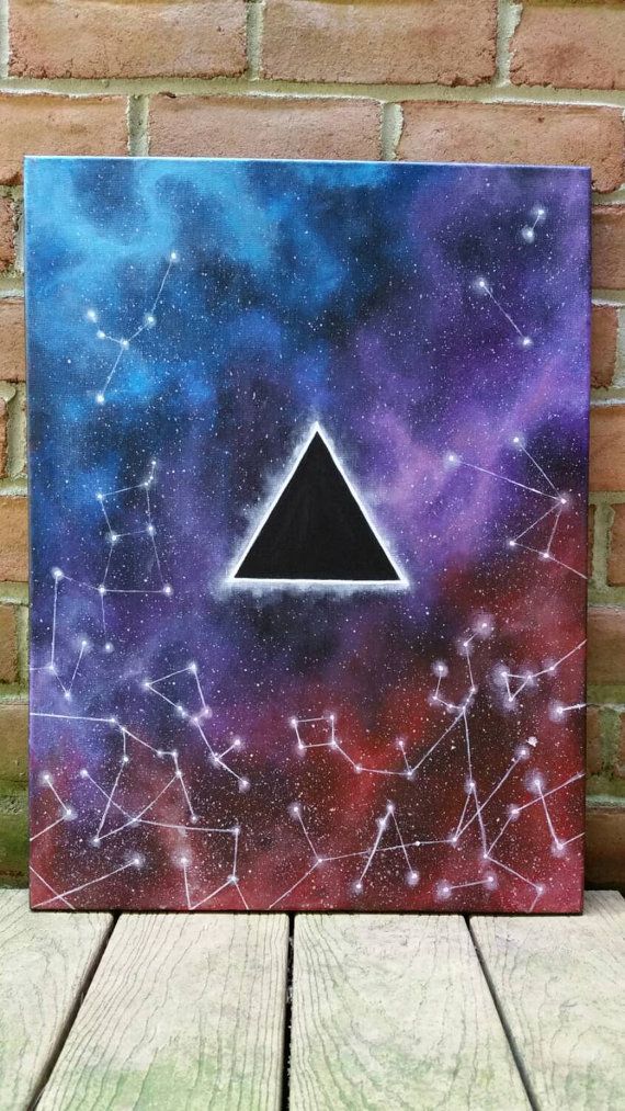 570x1013 Check Out This Item In My Etsy Shop - Galaxy Acrylic Painting