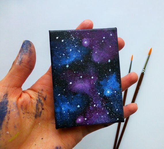 570x519 Galaxy Canvas - Galaxy Art Painting