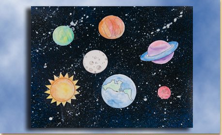 458x280 Starry Galaxy Art - Galaxy Art Painting