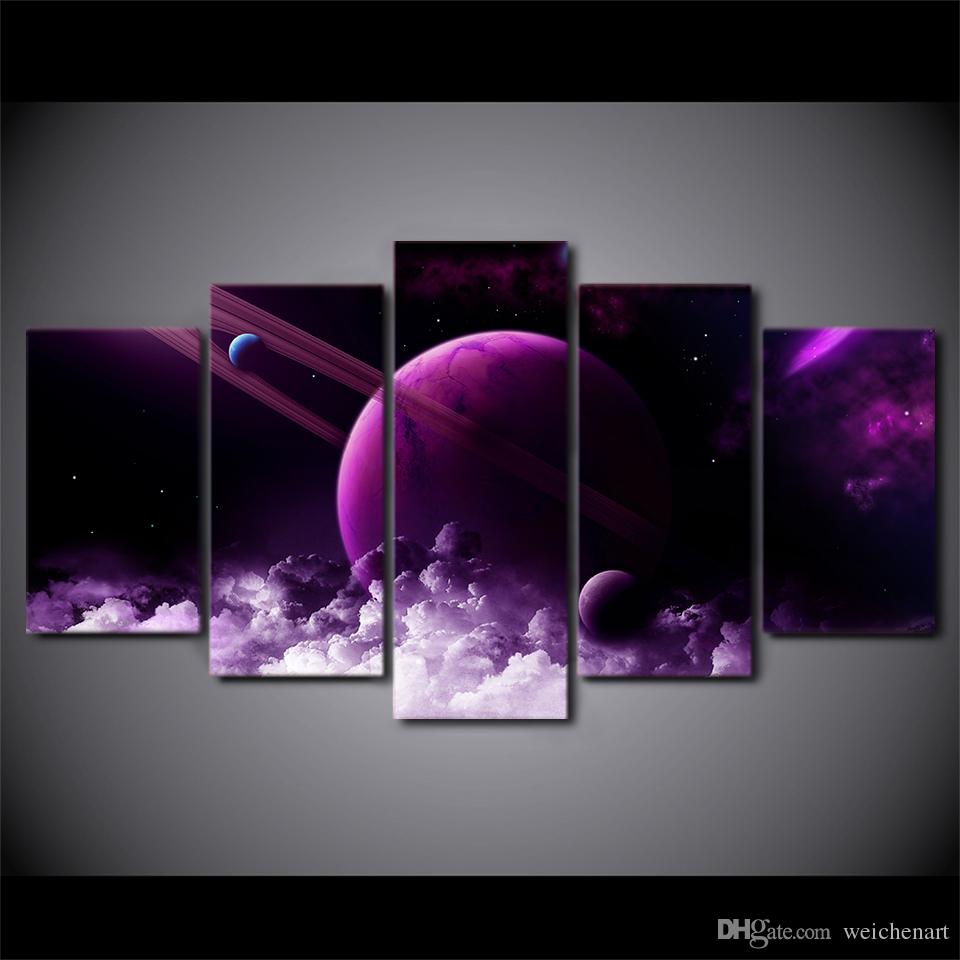 Galaxy Canvas Painting