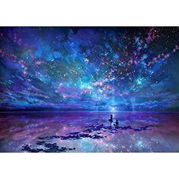 355x355 Diy 5d Full Drill Diamond Painting Full Drillchallen Galaxy Sky - Galaxy Sky Painting