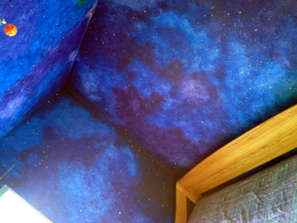 Galaxy Sky Painting At Paintingvalley Com Explore