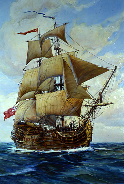 400x591 Ships Amp Piracy Firuz Askin Paintings Amp Illustrations - Galleon Painting