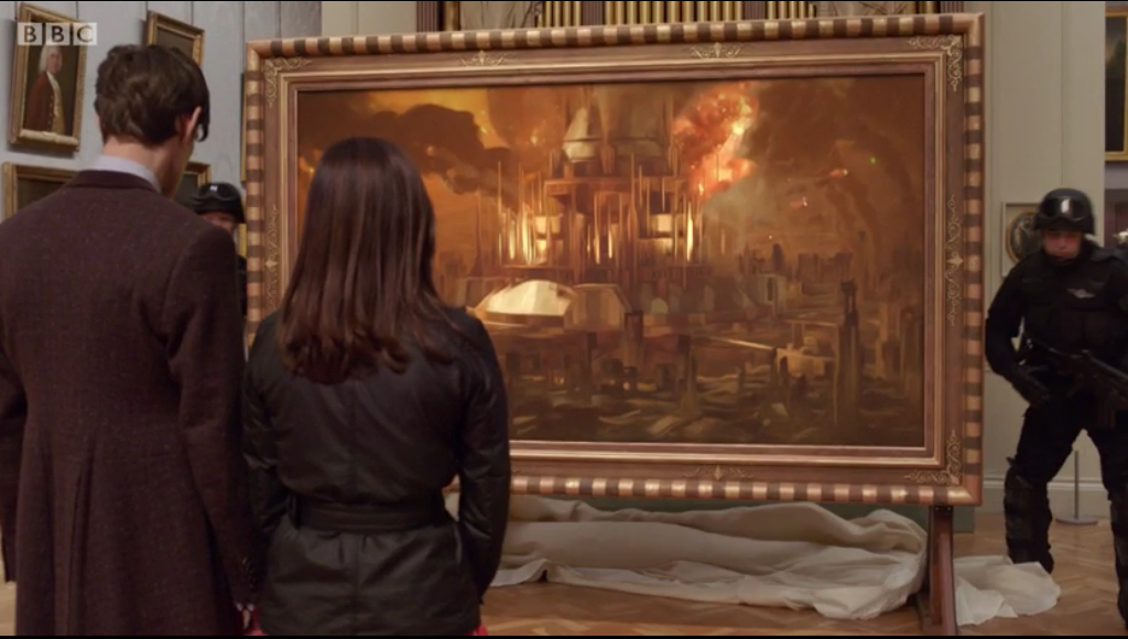 1024x580 Our Favourite Five Plot Holes From Doctor Who Day - Gallifrey Painting