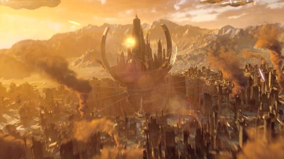 570x321 Why Bringing Back Gallifrey Is Wrong Doctor Who Tv - Gallifrey Painting