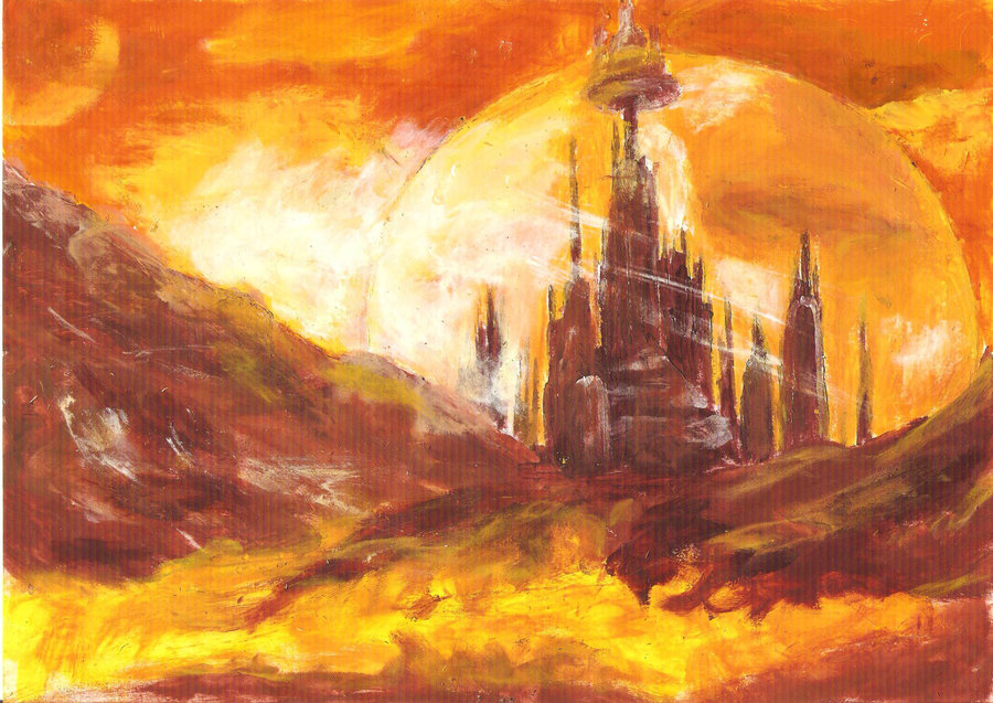900x637 Gallifrey - Gallifrey Painting