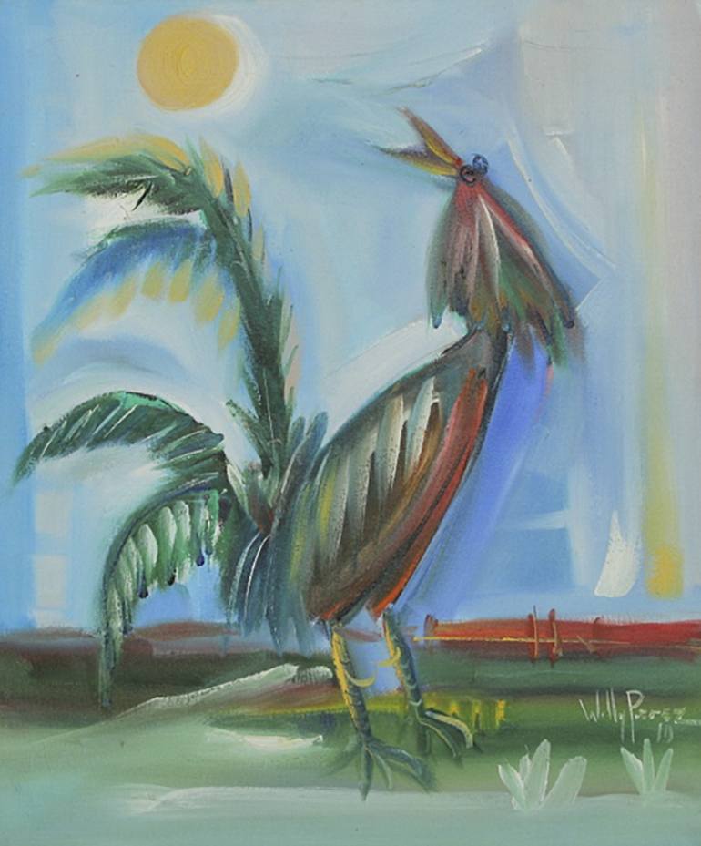 770x929 Saatchi Art Gallo Painting By Willy - Gallo Painting