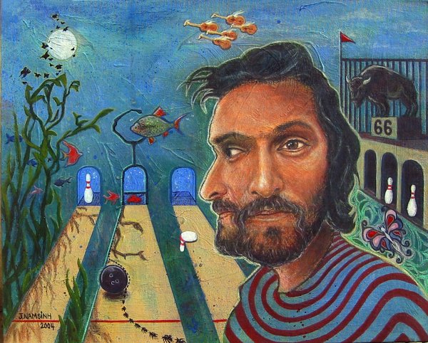 600x482 Vincent Gallo Surreal Dream By Joenamsinh - Gallo Painting