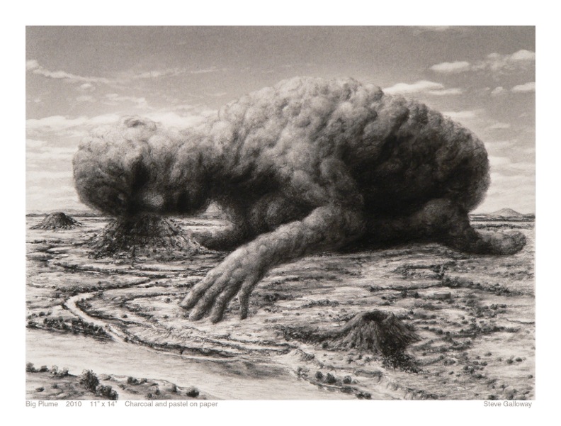 792x601 Steve Galloway Albertini 2014 The Kite - Galloway Painting