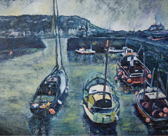 591x480 An Exhibition Of New Paintings In Kirkcudbright, Dumfries - Galloway Painting