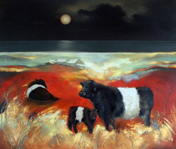 600x507 Belties In Art - Galloway Painting