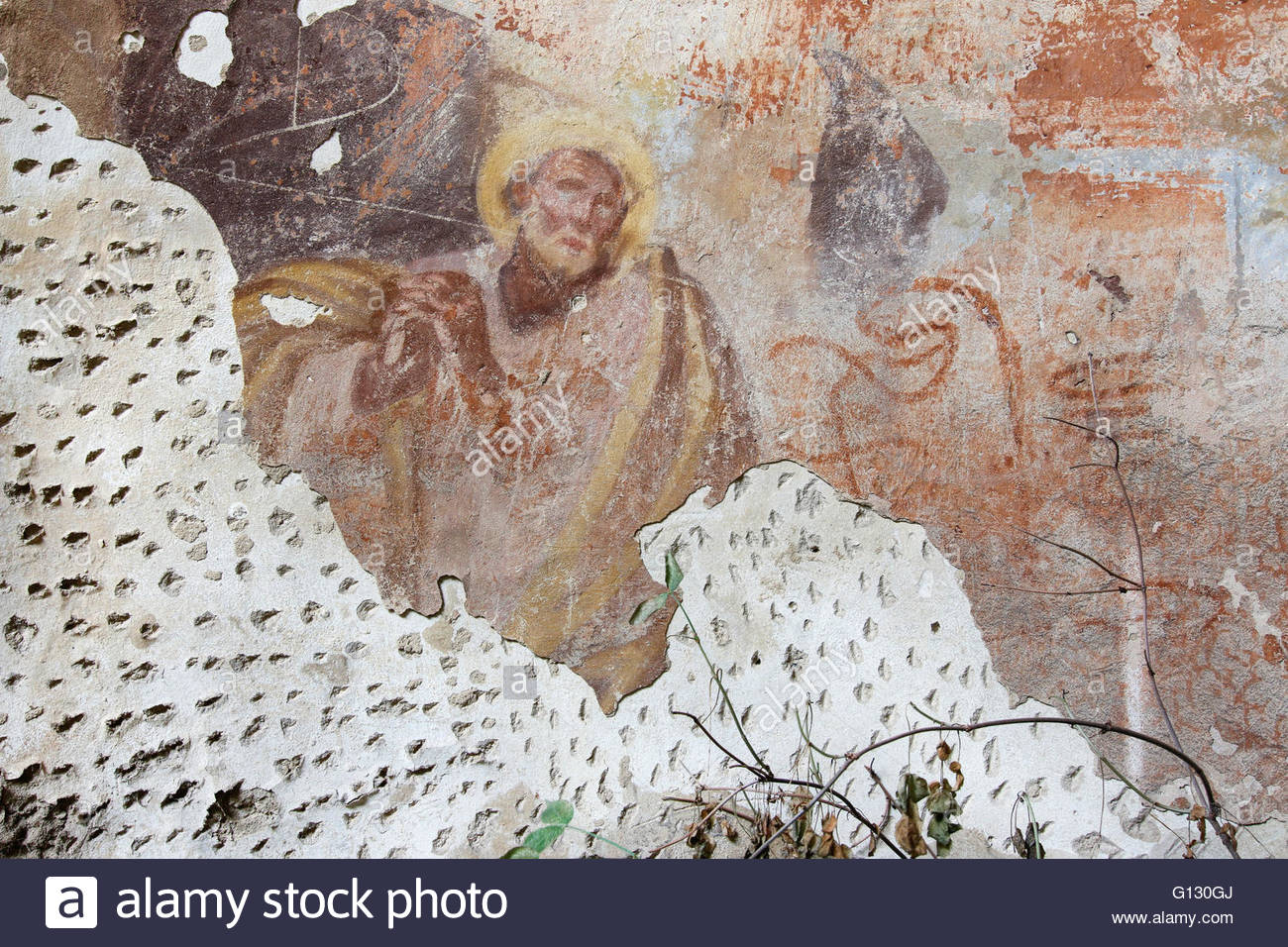 1300x956 Praying Saint - Gallus Painting