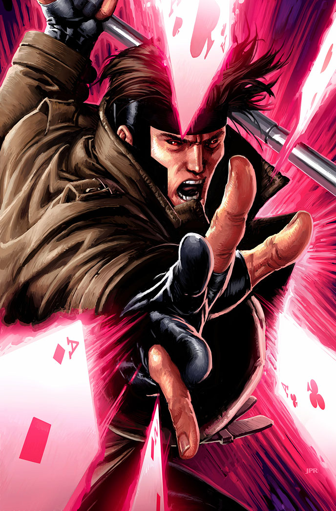 688x1044 Gambit By Jprart - Gambit Painting