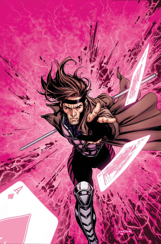 659x1000 Gambit. Art By David Yardin. I'D Rather See Him On The Defenders - Gambit Painting