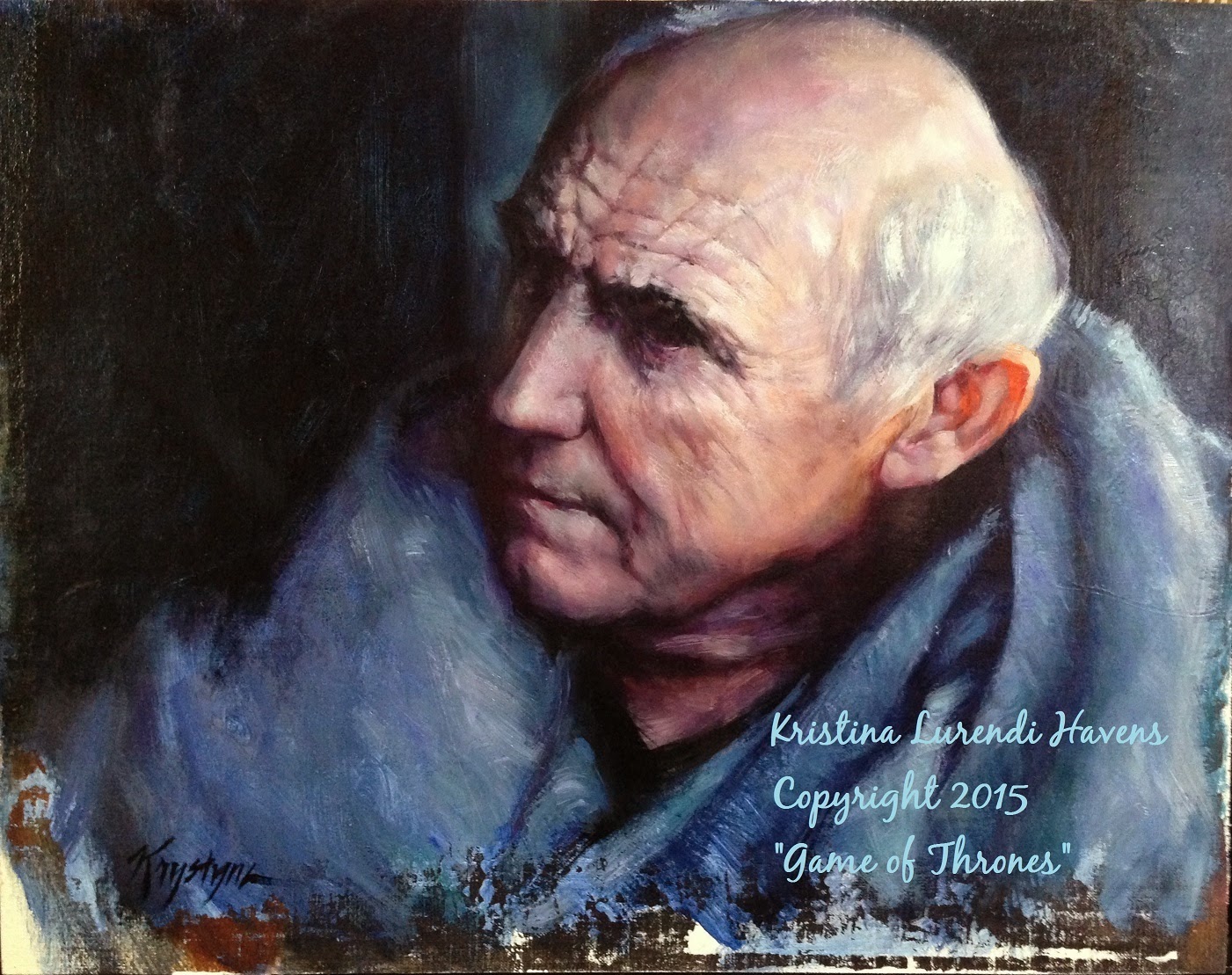 1401x1109 Figures My Art And My Life April 2015 - Game Of Thrones Oil Painting