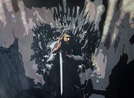 450x328 Game Of Thrones Popart Style Oil Painting 30x20, Framed, But - Game Of Thrones Oil Painting
