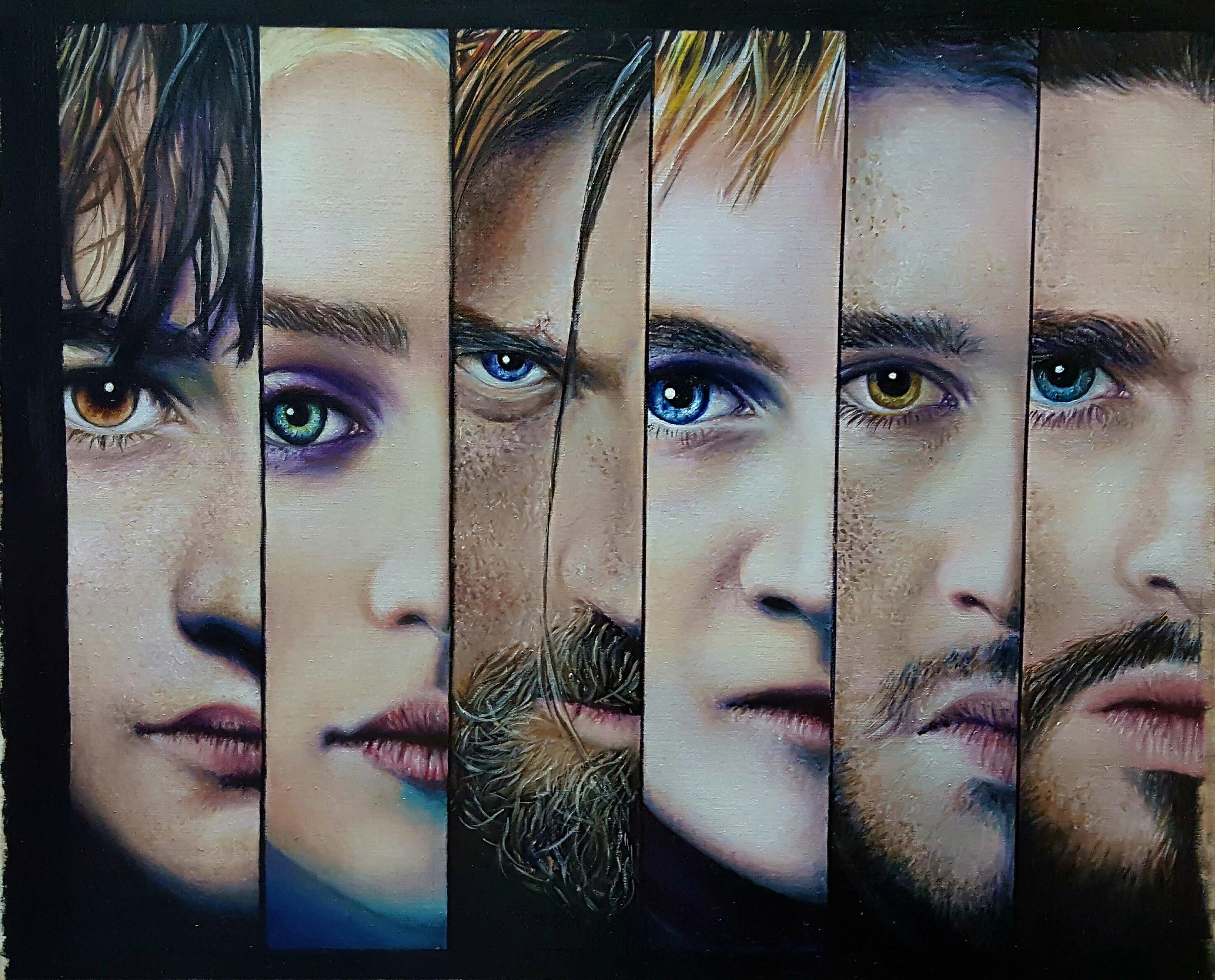 2953x2382 Game Of Thrones Poster Oil Painting Part 1 - Game Of Thrones Oil Painting