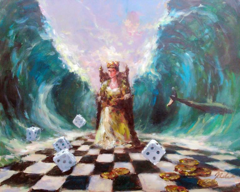770x616 Saatchi Art Game Of Thrones Painting By Jerzy Cichecki - Game Of Thrones Painting