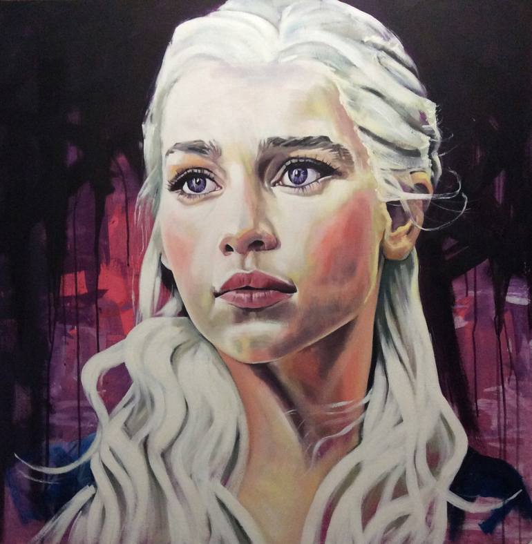 Game Of Thrones Painting at PaintingValley.com | Explore collection of ...