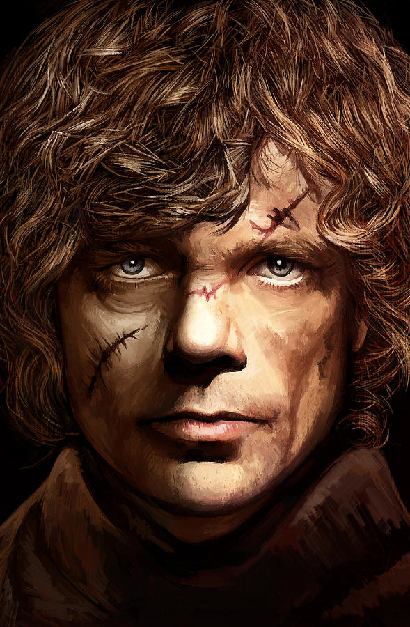 589x900 Tyrion Lannister - Game Of Thrones Painting